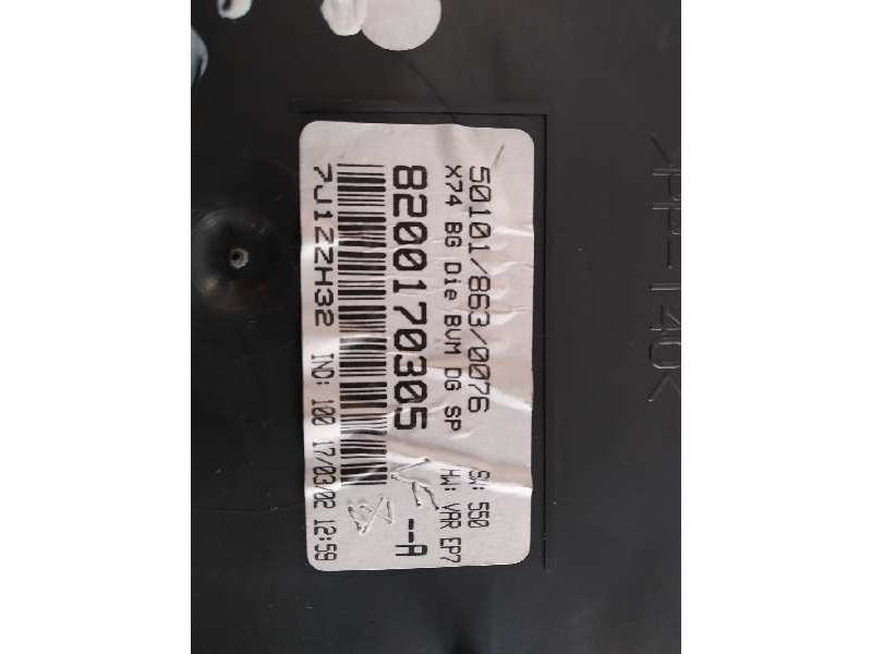 Recambio de cuadro instrumentos para renault laguna ii grandtour (kg0) dynamique luxe referencia OEM IAM 8200170305  