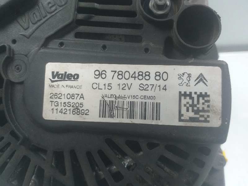 Recambio de alternador para citroën berlingo cuadro l1 referencia OEM IAM 9678048880  