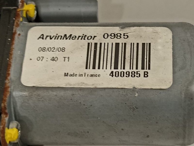Recambio de elevalunas delantero derecho para citroën jumpy hdi 120 27 l1h1 furg. referencia OEM IAM 400985B  