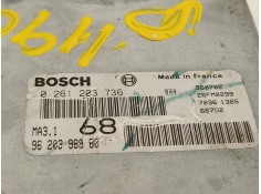 Recambio de centralita motor uce para citroën saxo 1.1 x referencia OEM IAM 9620398980   2