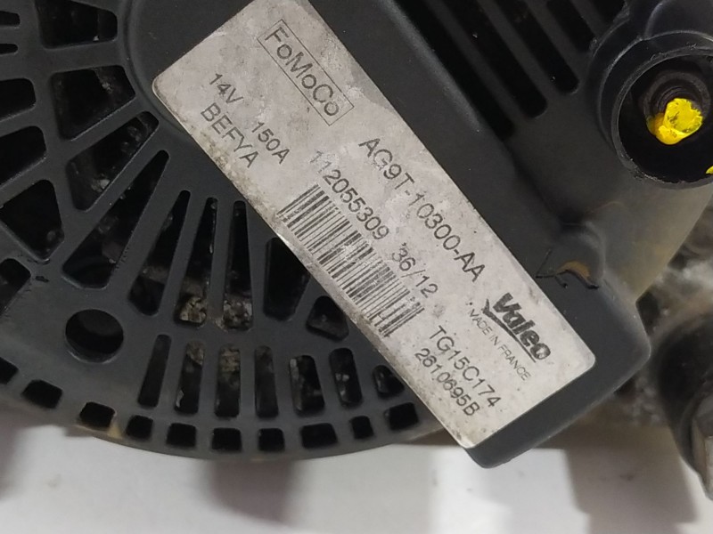 Recambio de alternador para ford mondeo ber. (ca2) limited edition referencia OEM IAM AG9T10300AA  