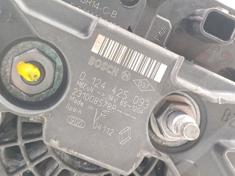 Recambio de alternador para renault megane iii berlina 5 p dynamique referencia OEM IAM 231008578R 0124425093 