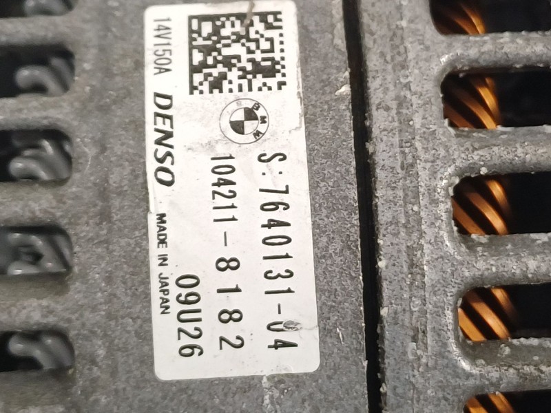 Recambio de alternador para bmw serie 3 touring (f31) 320d referencia OEM IAM 12317640131 7640131 1042118182