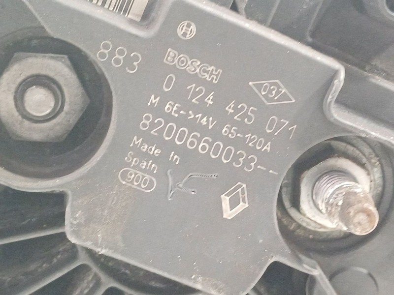 Recambio de alternador para renault clio iii 20 aniversario referencia OEM IAM 8200660033  