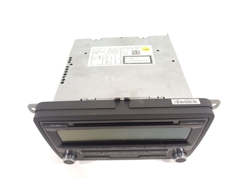 Recambio de sistema audio / radio cd para volkswagen golf plus (5m1) edition referencia OEM IAM 1K0035186AA  
