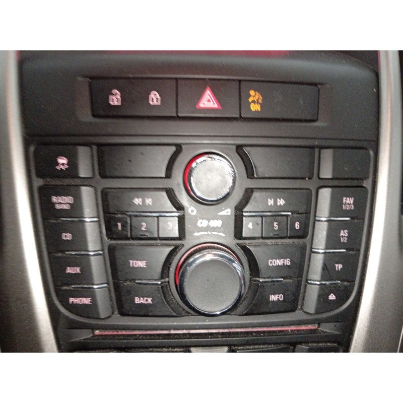 Recambio de sistema audio / radio cd para opel astra j lim. selective referencia OEM IAM   