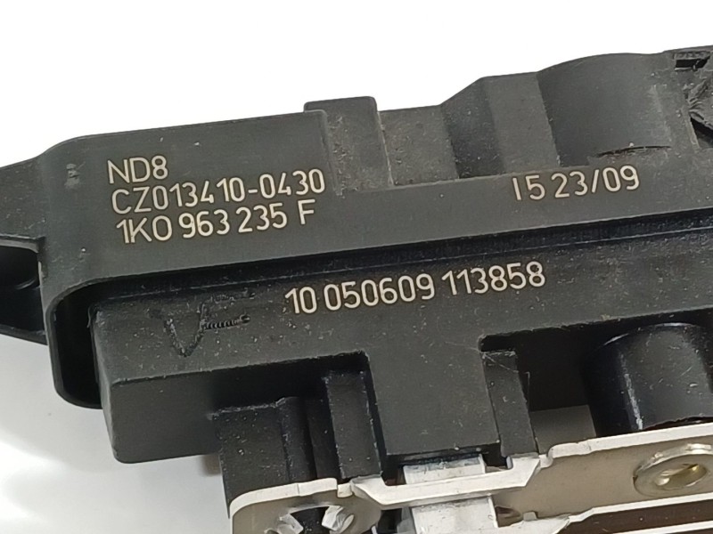 Recambio de resistencia calefaccion para volkswagen golf vi (5k1) advance referencia OEM IAM 1K0963235F  