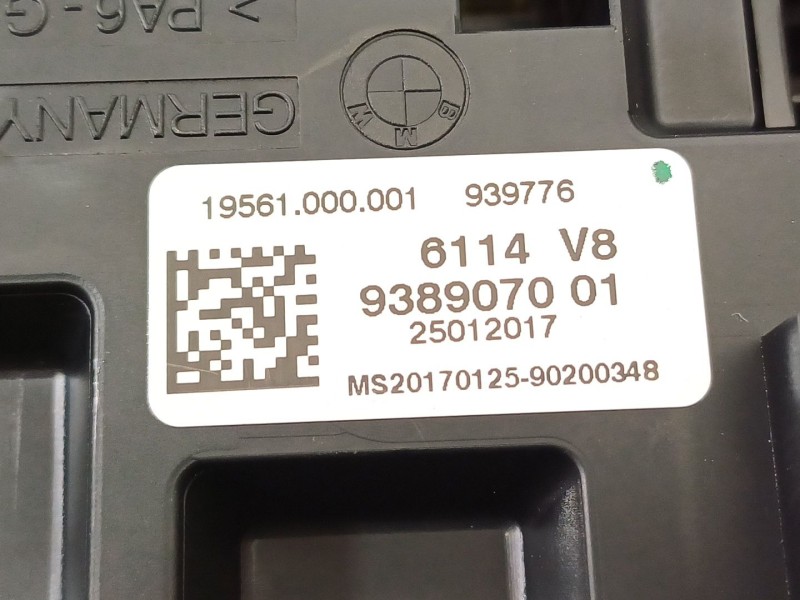 Recambio de caja reles / fusibles para bmw serie 3 touring (f31) 320d referencia OEM IAM 9389070 19561000001 939776