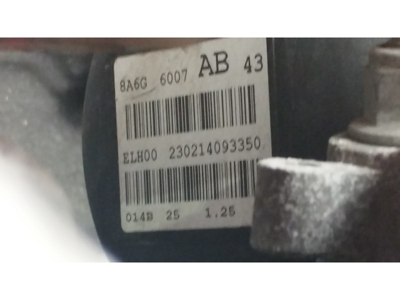 Recambio de motor completo para ford fiesta (ccn) black edition referencia OEM IAM SNJB1D  