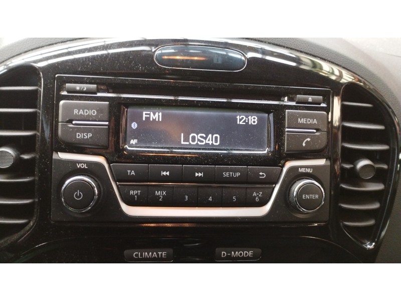 Recambio de sistema audio / radio cd para nissan juke (f15) acenta referencia OEM IAM   