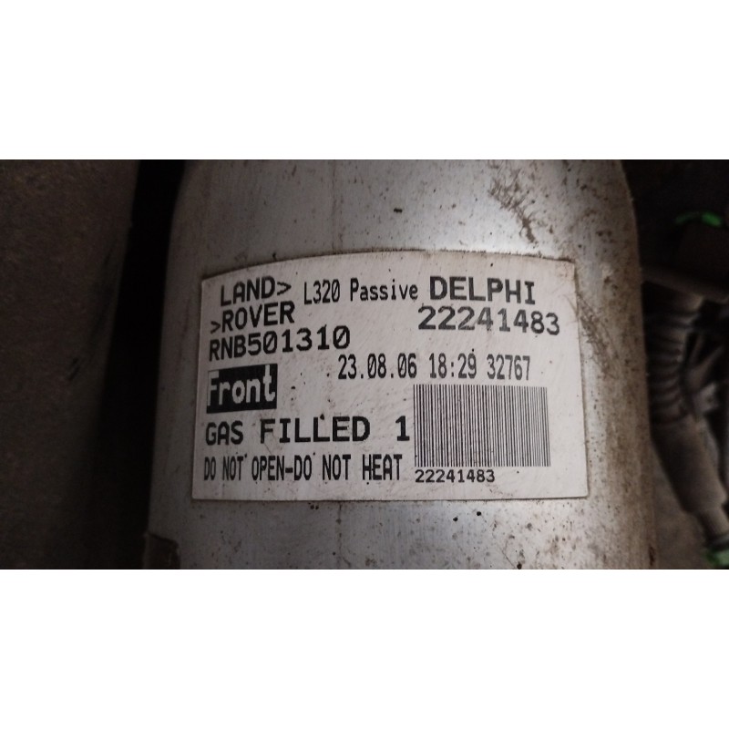 Recambio de amortiguador delantero izquierdo para land rover range rover sport v6 td hse referencia OEM IAM RNB501310 22241483 