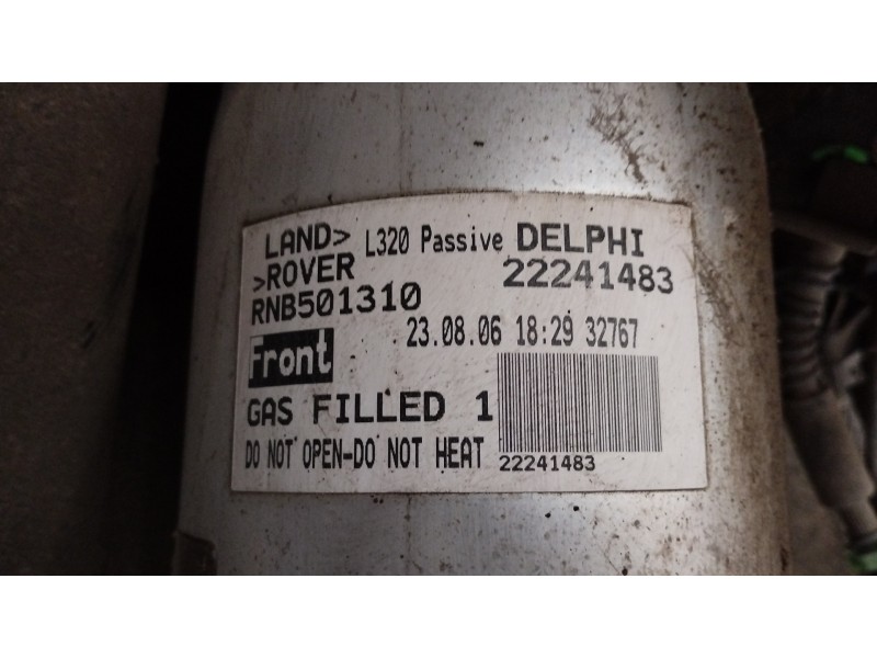 Recambio de amortiguador delantero izquierdo para land rover range rover sport v6 td hse referencia OEM IAM RNB501310 22241483 