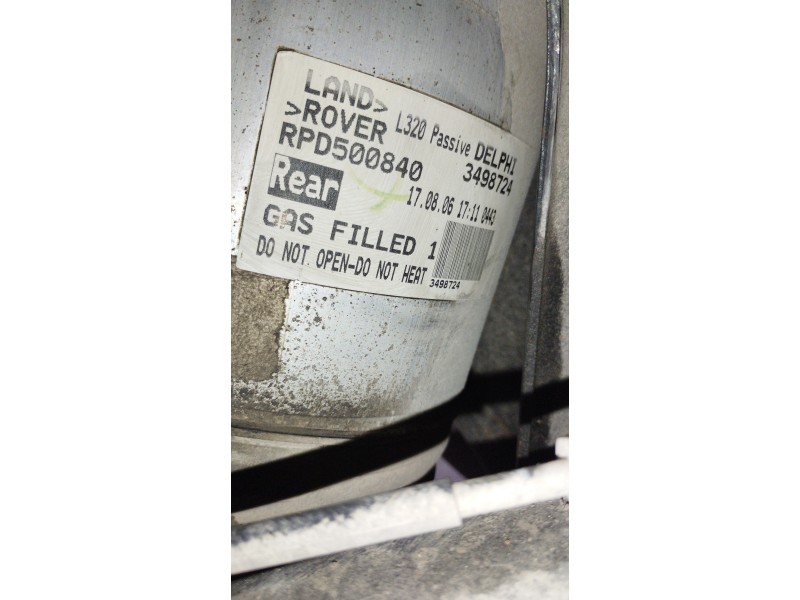 Recambio de amortiguador trasero derecho para land rover range rover sport v6 td hse referencia OEM IAM RPD500840 3498724 