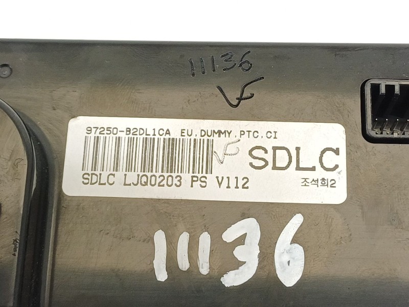 Recambio de mando climatizador para kia soul ( ) concept referencia OEM IAM 97250B2DL1CA  