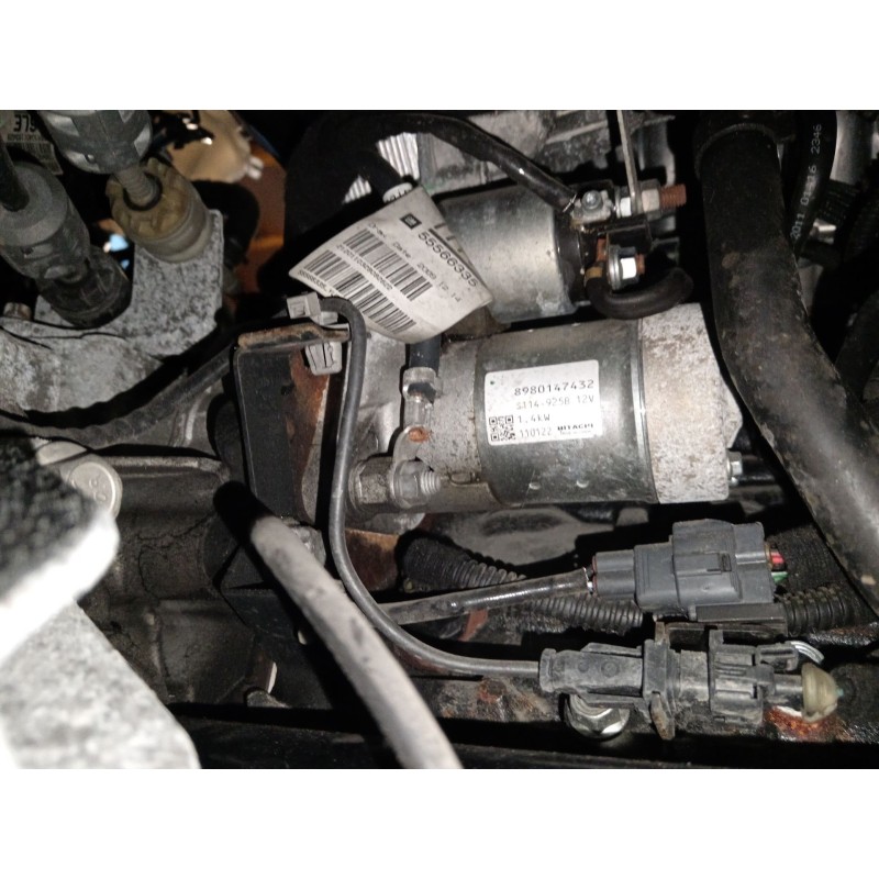 Recambio de motor arranque para opel astra j lim. selective referencia OEM IAM   