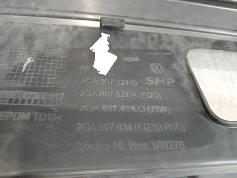 Recambio de paragolpes trasero para volkswagen t-roc advance referencia OEM IAM 2GA807521  