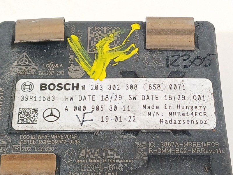 Recambio de sensor para mercedes-benz clase b (w247) 247 referencia OEM IAM A0009053011  