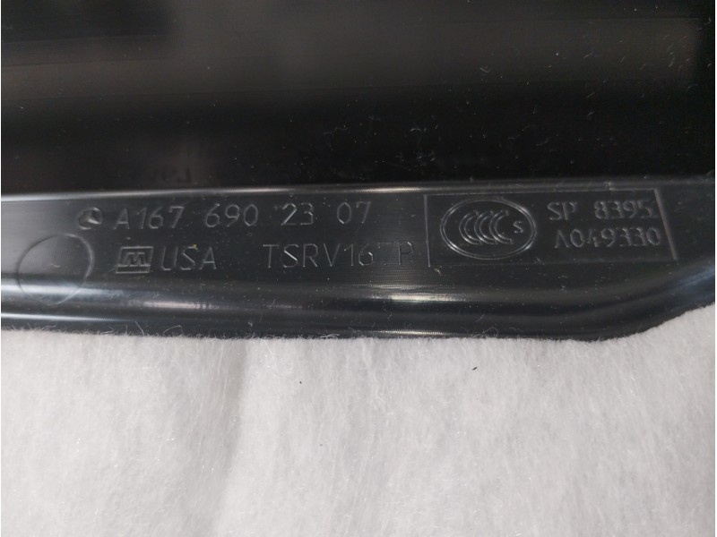 Recambio de molduras traseras para mercedes-benz clase gle (bm 167)(09.2018) gle 350 de 4matic (167.117) referencia OEM IAM A167