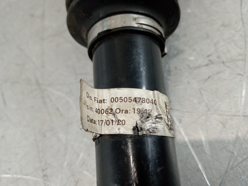 Recambio de transmision trasera izquierda para alfa romeo stelvio (630) quadrifoglio 4wd referencia OEM IAM 505478040  