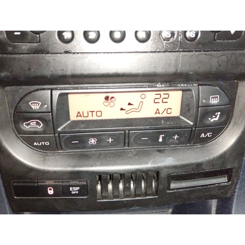 Recambio de mando climatizador para peugeot 1007 sport referencia OEM IAM   