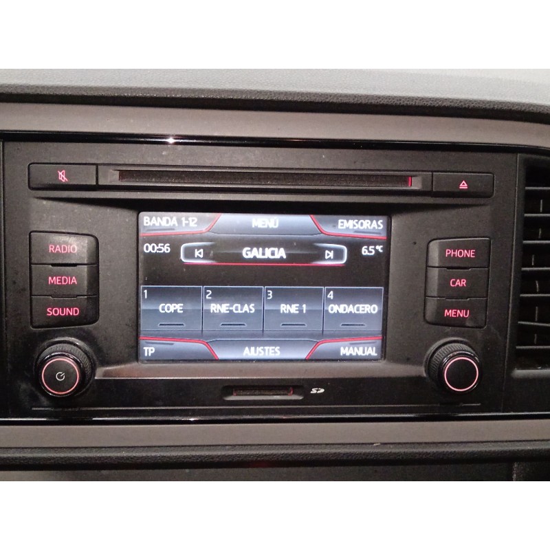 Recambio de sistema audio / radio cd para seat leon st (5f8) style 4drive referencia OEM IAM   