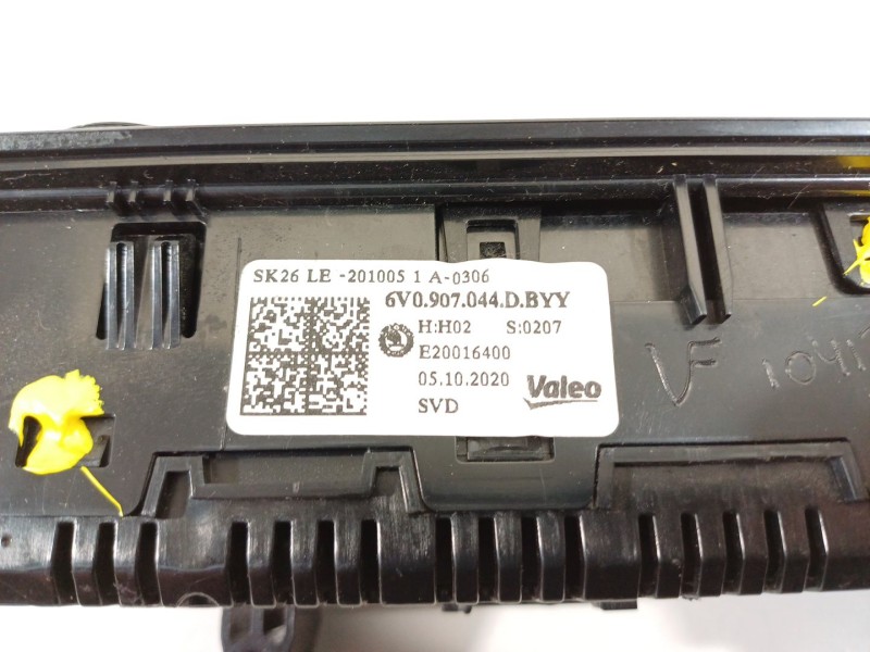 Recambio de mando climatizador para skoda fabia active referencia OEM IAM 6V0907044D  