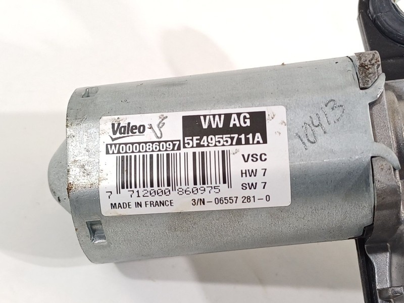 Recambio de motor limpia trasero para skoda fabia active referencia OEM IAM 5F4955711A  