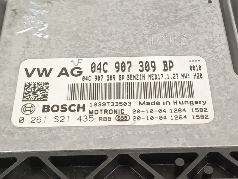 Recambio de centralita motor uce para skoda fabia active referencia OEM IAM 04C907309BP  