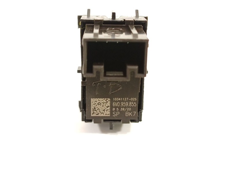 Recambio de mando elevalunas trasero derecho para skoda fabia active referencia OEM IAM 6V0959855  