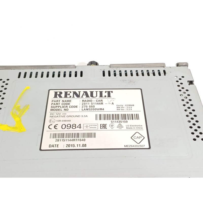 Recambio de sistema navegacion gps para opel vivaro b kasten/combi combi l1 2.7t referencia OEM IAM 281151144R  