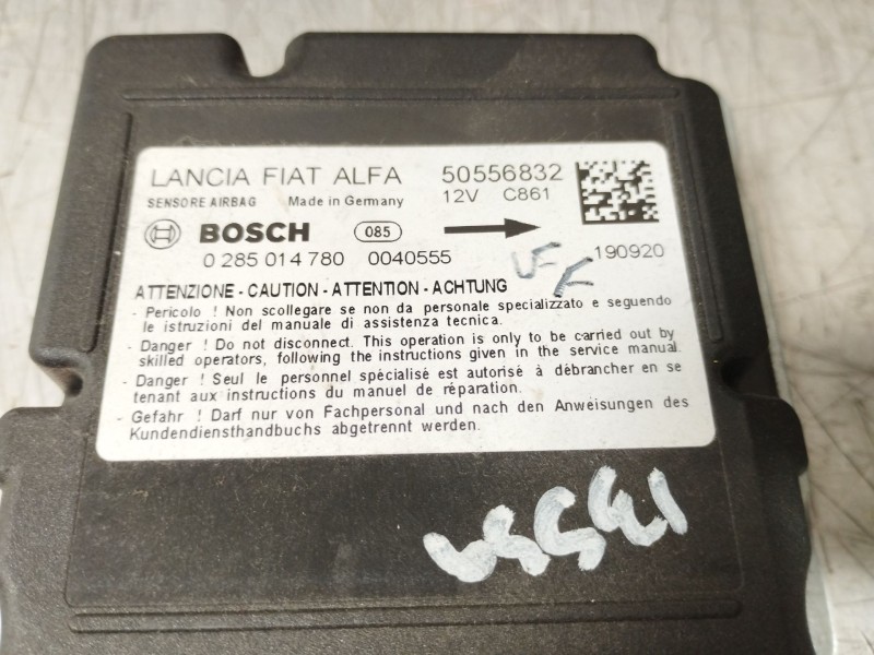 Recambio de kit airbag para alfa romeo giulietta (940_) 1.4 bifuel (940fxa1a, 940fxt1a) referencia OEM IAM  01561302970 5056832