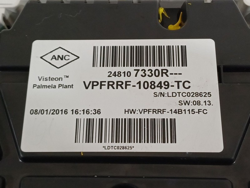 Recambio de cuadro instrumentos para opel vivaro b kasten/combi combi l1 2.7t referencia OEM IAM 248107330R  