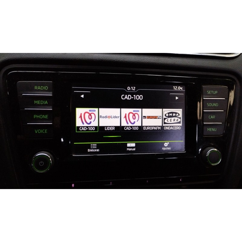 Recambio de sistema audio / radio cd para skoda octavia combi (5e5) 2.0 tdi referencia OEM IAM 5E0919605H  