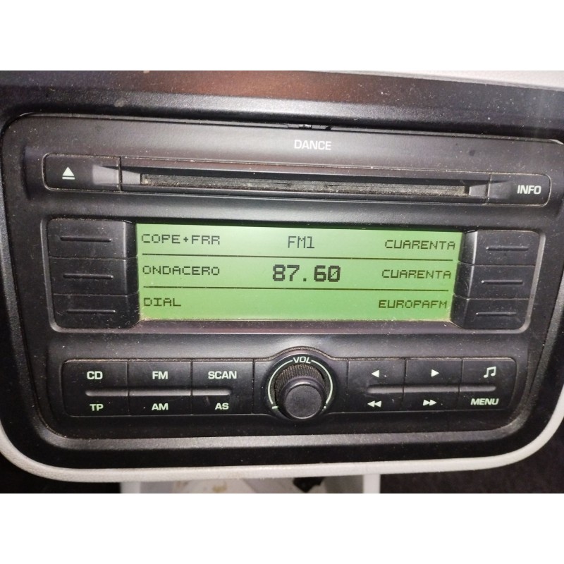 Recambio de sistema audio / radio cd para skoda fabia ii (542) 1.4 tdi referencia OEM IAM   