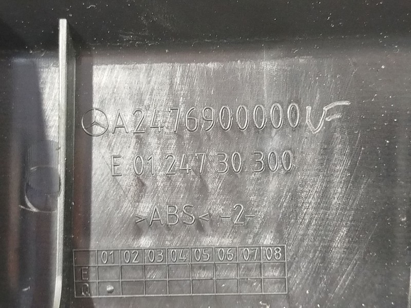 Recambio de moldura para mercedes-benz clase b (w247) 247 referencia OEM IAM A2476900100  