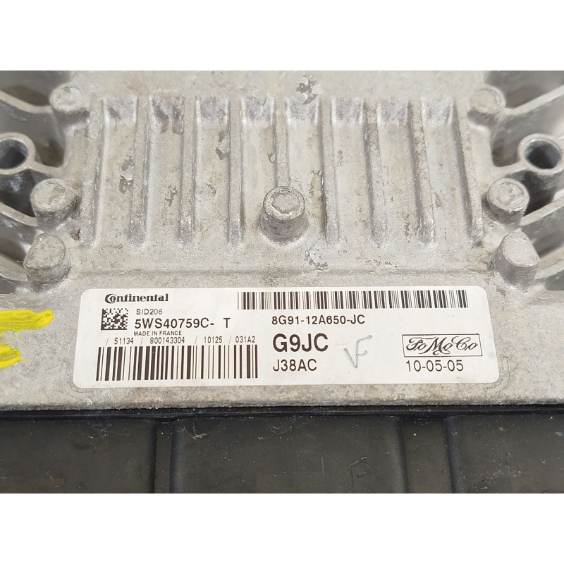 Recambio de centralita motor uce para ford mondeo ber. (ca2) trend referencia OEM IAM 8G9112A650JC SID206 5WS40759CT