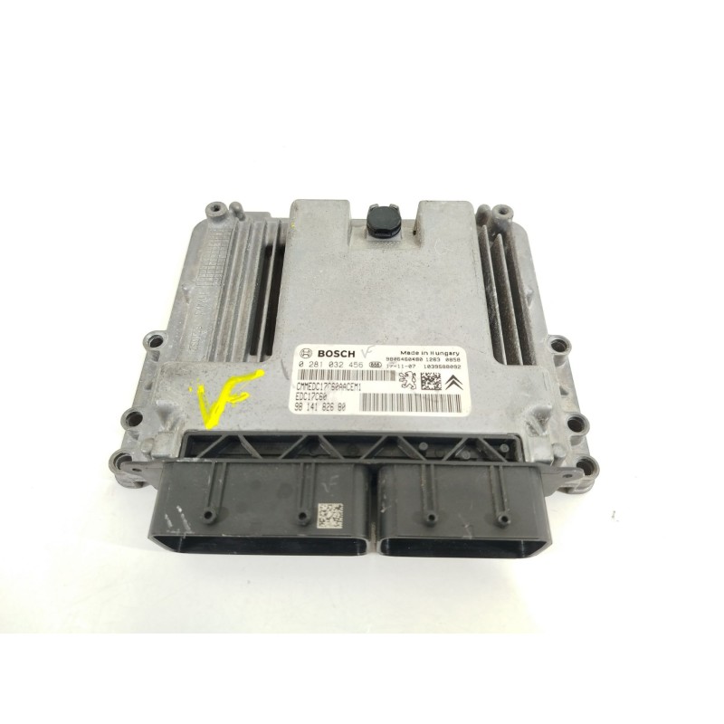 Recambio de centralita motor uce para citroën c3 elle referencia OEM IAM 9814182680 EDC17C60 0281032456