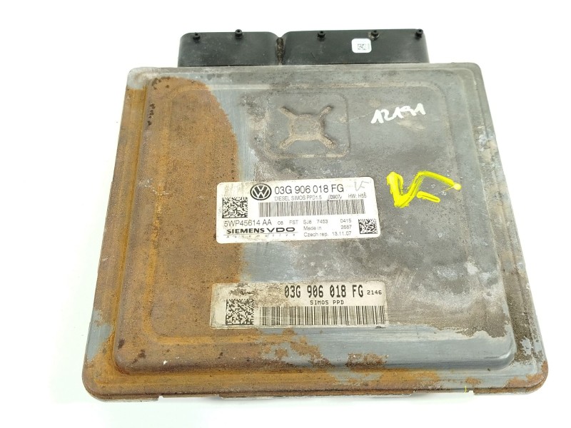 Recambio de centralita motor uce para volkswagen passat berlina (3c2) advance referencia OEM IAM 03G906018FG  5WP45614AA