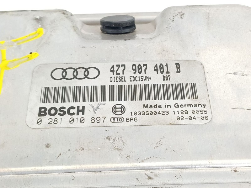 Recambio de centralita motor uce para audi a6 avant (4b5) 2.5 tdi referencia OEM IAM 4Z7907401B  0281010897