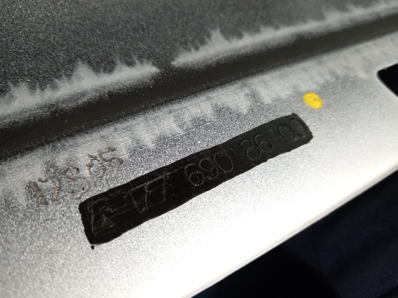 Recambio de faldon lateral para mercedes-benz clase b (w247) 247 referencia OEM IAM A1776908600  