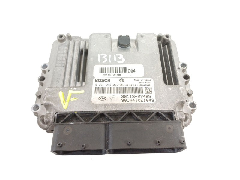Recambio de centralita motor uce para kia carens (un) concept referencia OEM IAM 3911327485  0281013072