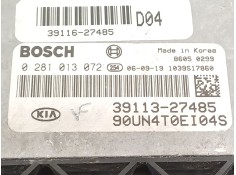 Recambio de centralita motor uce para kia carens (un) concept referencia OEM IAM 3911327485  0281013072 2