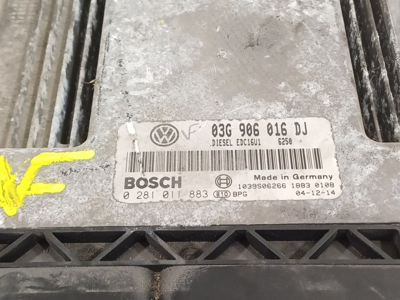 Recambio de centralita motor uce para skoda octavia berlina (1z3) trend referencia OEM IAM 03G906016DJ  0281011883