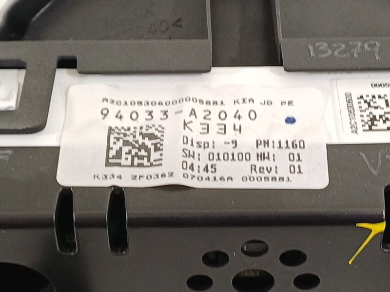 Recambio de cuadro instrumentos para kia ceed (cd) 1.0 t-gdi referencia OEM IAM 94033A2040  