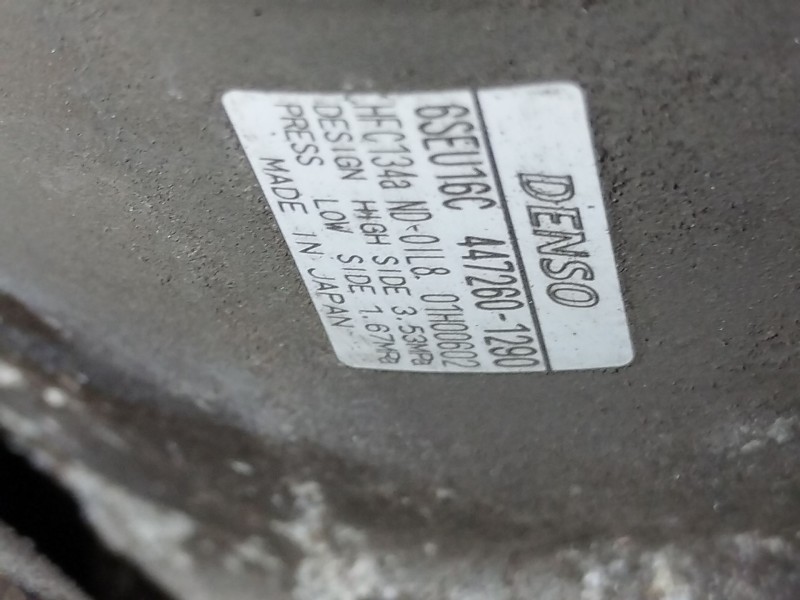 Recambio de compresor aire acondicionado para lexus is200 (gxe10) 2.0 luxury referencia OEM IAM   