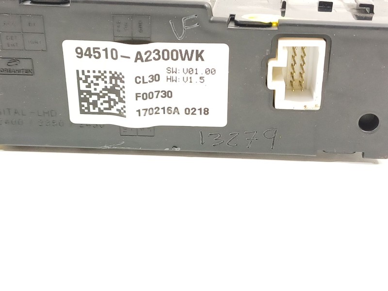 Recambio de pantalla multifuncion para kia ceed (cd) 1.0 t-gdi referencia OEM IAM 94510A2300WK  