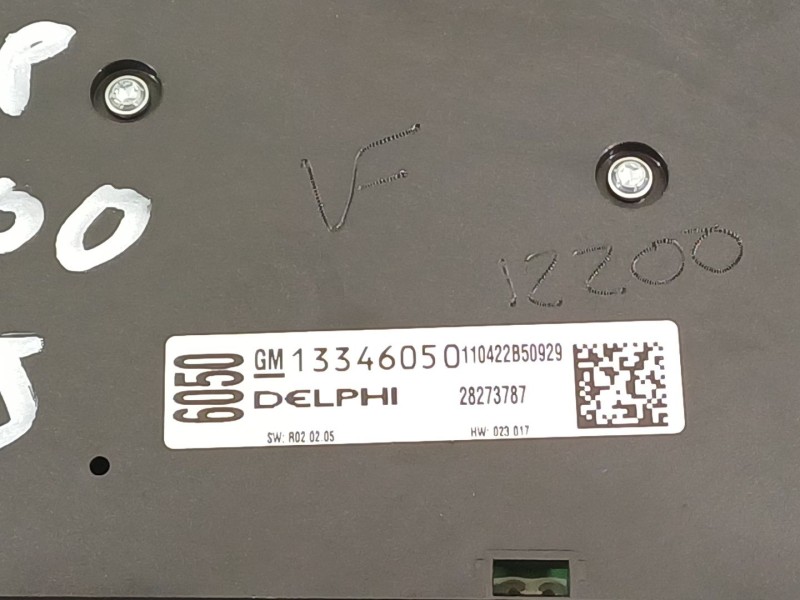 Recambio de sistema audio / radio cd para opel astra j lim. enjoy referencia OEM IAM 13346050  