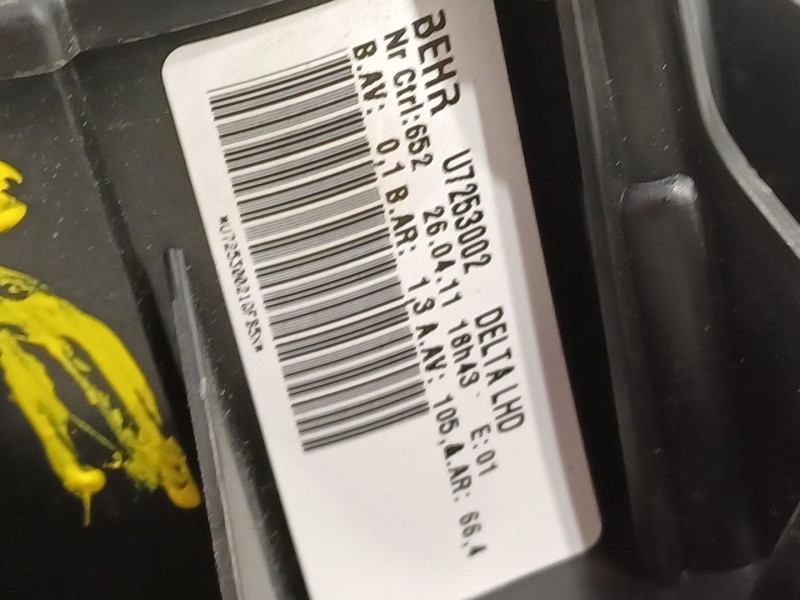 Recambio de ventilador calefaccion para opel astra j lim. enjoy referencia OEM IAM 25020139  13276230