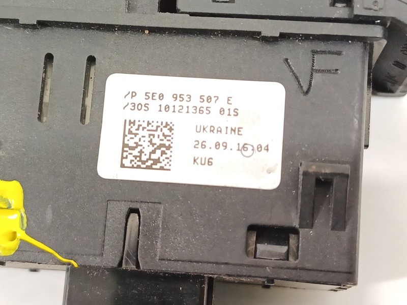 Recambio de warning para skoda octavia combi (5e5) 2.0 tdi referencia OEM IAM 5E0953507E  