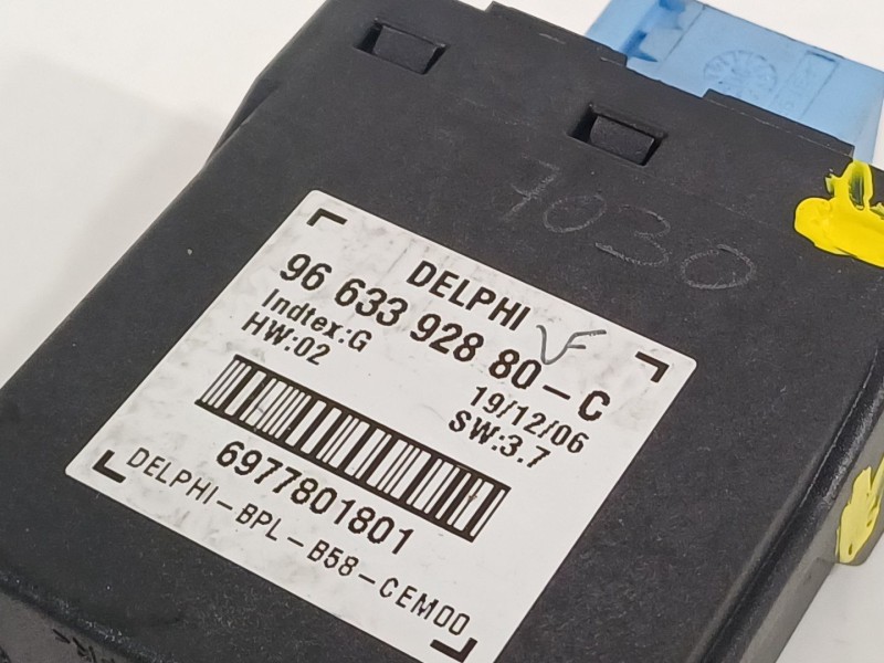 Recambio de modulo electronico para citroën c4 grand picasso exclusive referencia OEM IAM 9663392880  